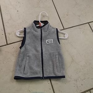 Boy's zip-up vest